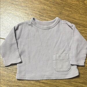 Easy Peasy 58% organic cotton Kids Ribbed Long Sleeve Shirt -
